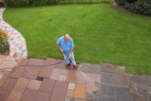 Pavers Pressure Washing in Bend