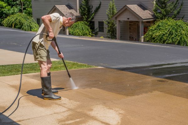 Concrete Pressure Cleaning in Bend